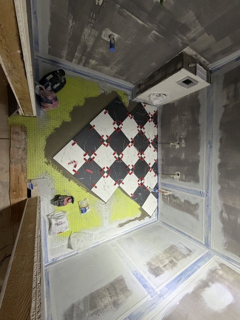 Geometric floor, before